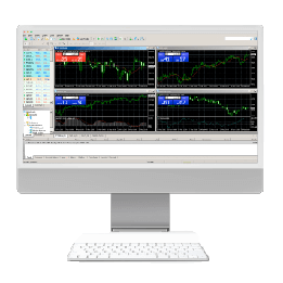 A desktop displaying TriumphFX MetaTrader 4 for web trader.